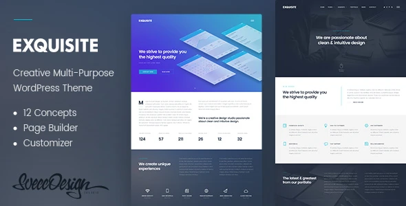 Exquisite – Creative Multi-Purpose WordPress Theme